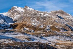 Pirineus montanhas frontera del portal, huesca, Aragão, Espanha foto