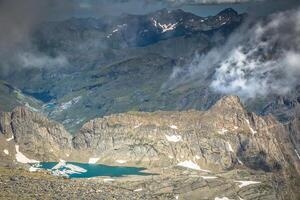 lindo montanha panorama dentro Pirinéus, Espanha foto