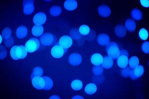 fundo bokeh abstrato azul foto