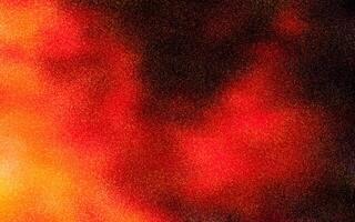 granulado vermelho, laranja, e Preto cores gradiente fundo com ruído ou grunge textura efeito. abstrato Sombrio granulado cor gradiente. grunge textura fundo. granulado Sombrio fundo. cópia de espaço. foto