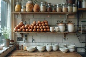 ai gerado aberto espaço cozinha Ideias profissional publicidade fotografia foto