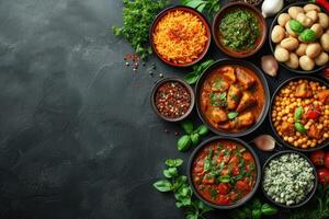 ai gerado Ramadã iftar refeição Ideias publicidade Comida fotografia foto