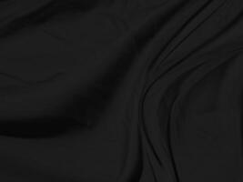 beleza têxtil abstrato tecido macio preto curva suave moda matriz forma decorar fundo foto