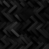 ai gerado Sombrio Preto geométrico rede fundo moderno Sombrio abstrato textura desatado padronizar foto