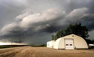 nuvens de tempestade Canadá foto