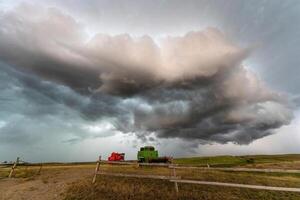 nuvens de tempestade Canadá foto