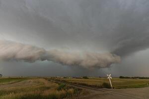 nuvens de tempestade Canadá foto