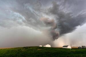 nuvens de tempestade Canadá foto