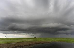 nuvens de tempestade Canadá foto