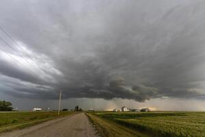 nuvens de tempestade Canadá foto