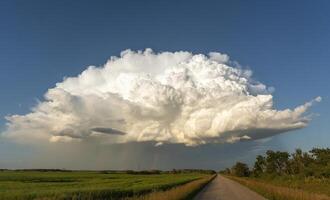 nuvens de tempestade Canadá foto