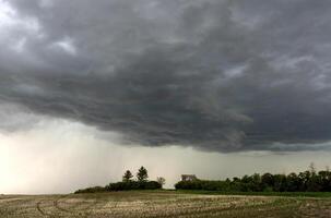 nuvens de tempestade Canadá foto