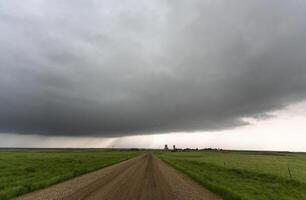 nuvens de tempestade Canadá foto