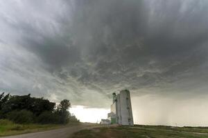 nuvens de tempestade Canadá foto
