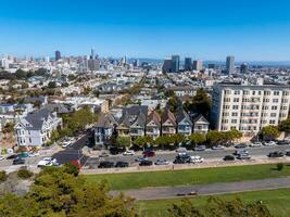 a pintado senhoras do san francisco, Califórnia, EUA. foto