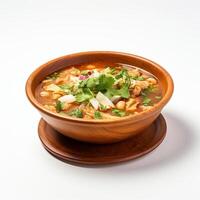 ai gerado posole sopa fechar-se foto