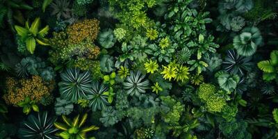 ai gerado a rico biodiversidade do nosso planeta com impressionante imagens do flora. ecossistemas enfatizar a importância do preservando a delicado Saldo do vida em terra foto