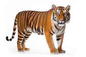 ai gerado selvagem tigre clipart foto