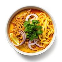 ai gerado khao então eu sopa fechar-se foto