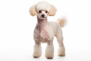 ai gerado poodle cachorro clipart foto