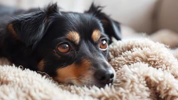 ai gerado esses peludo companheiros trazer conforto e companhia, seus presença reconfortante e tranquilizador foto