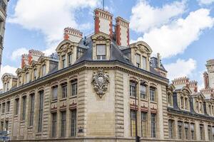 belas ruas parisienses vista paris, frança europa foto