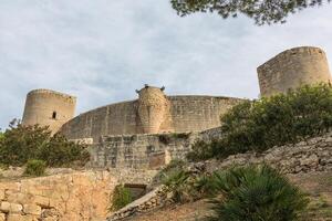 torre castillo do castelo bellver em maiorca em palma de mallorca ilhas baleares foto