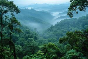 ai gerado lindo natureza montanha cenário profissional fotografia foto