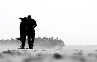 casal dentro amor fundo, st. dia dos namorados dia namoro conceptual foto