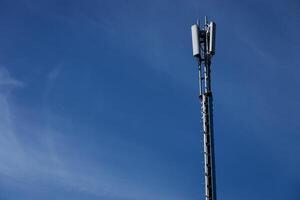 telecomunicação torre do 4g e 5g celular foto