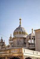 Visão do detalhes do arquitetura dentro dourado têmpora - Harmandir sahib dentro amritsar, punjab, Índia, famoso indiano sikh marco, dourado têmpora, a a Principal santuário do sikhs dentro amritsar, Índia foto