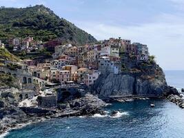 manarola cinque terre país foto