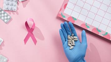 Mês de conscientização do câncer de mama foto
