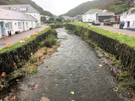 uma Visão do boscastle dentro Cornualha foto