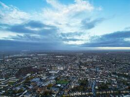 aéreo Visão do oeste croydon Londres cidade do Inglaterra ótimo bretanha. novembro 20, 2023 foto