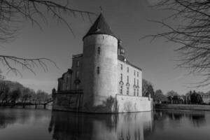 o castelo de gemen em westphalia foto