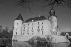 o castelo de gemen em westphalia foto