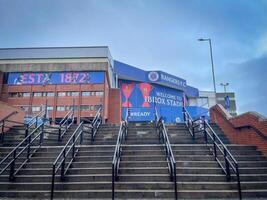 Glasgow guardas futebol estádio. Glasgow, Escócia, Januari 2 2024. foto