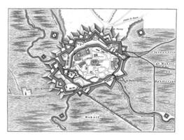 mapa do conde, vintage ilustração. foto