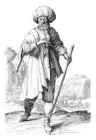homem com uma caminhando grudar, Gillis furgão Scheyndel eu, 1649 - 1653 foto