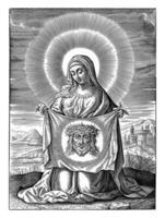 h. Verônica, Abraão furgão merlen, depois de wierix, 1600 - 1660 foto