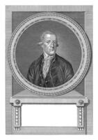 retrato do a político joan Derk furgão der Capellen tot cova pol, mathias de Sallieth, 1787 foto