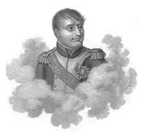 retrato do napoleão Eu Bonaparte foto