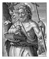 John a batista, Antônio wierix ii, 1565 - antes 1604 foto