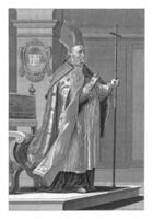 retrato do arcebispo Philip furgão Rouveen foto