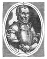retrato do contagem brim de linha furgão Arenberg, pieter Nagel, 1568 - 1584 foto