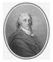 retrato do johann Adão Schmidt, Carlos Henrique rahl, depois de Joseph anton capsulador, 1801 foto
