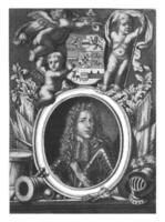 retrato do João Willem friso, Principe do laranja-nassau, Jacob folkema, c. 1712 - 1767 foto