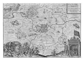 cerco e conquista do arras de a francês, 1640 foto