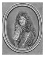 retrato do Louis XIV, rei do França, jan furgão der bruggen, 1681 foto